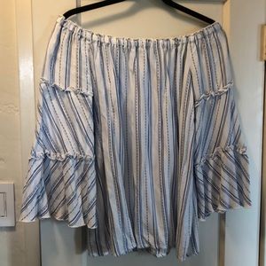 Drew off shoulder top